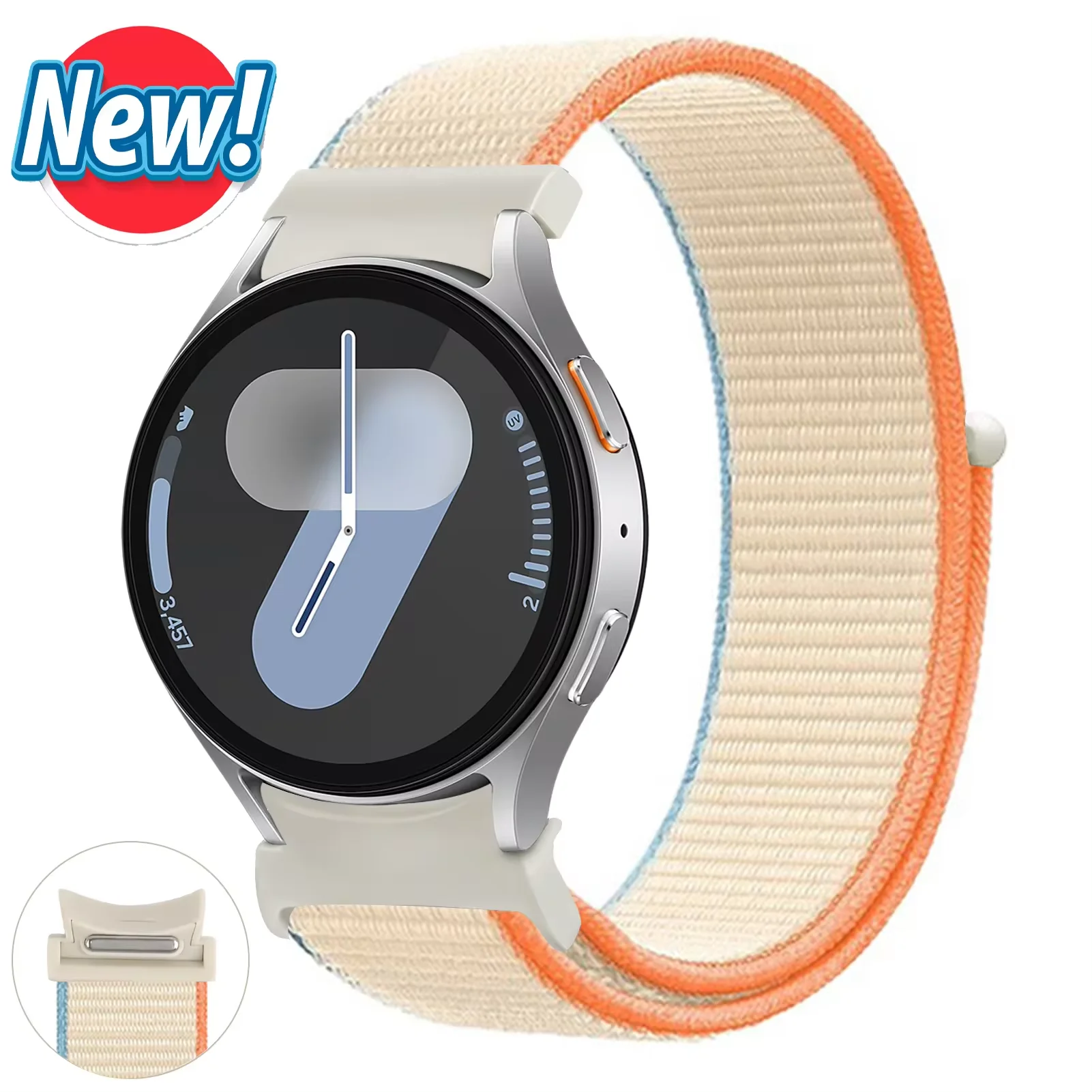 No Gaps Adjustable Nylon Strap Bracelet