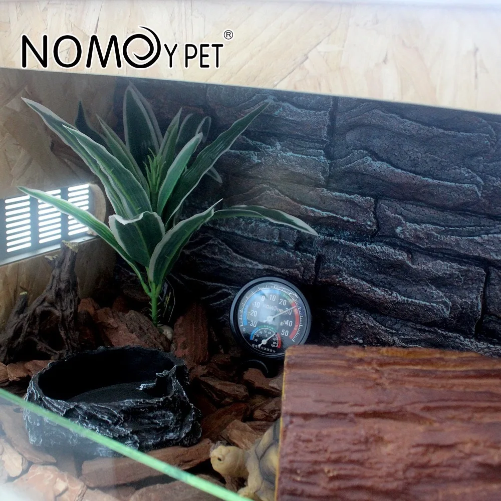 Reptile Terrarium Thermometer Hygrometer Pet Rearing Box Reptile Thermometer  and Humidity Gauge for Reptile Terrariums - AliExpress