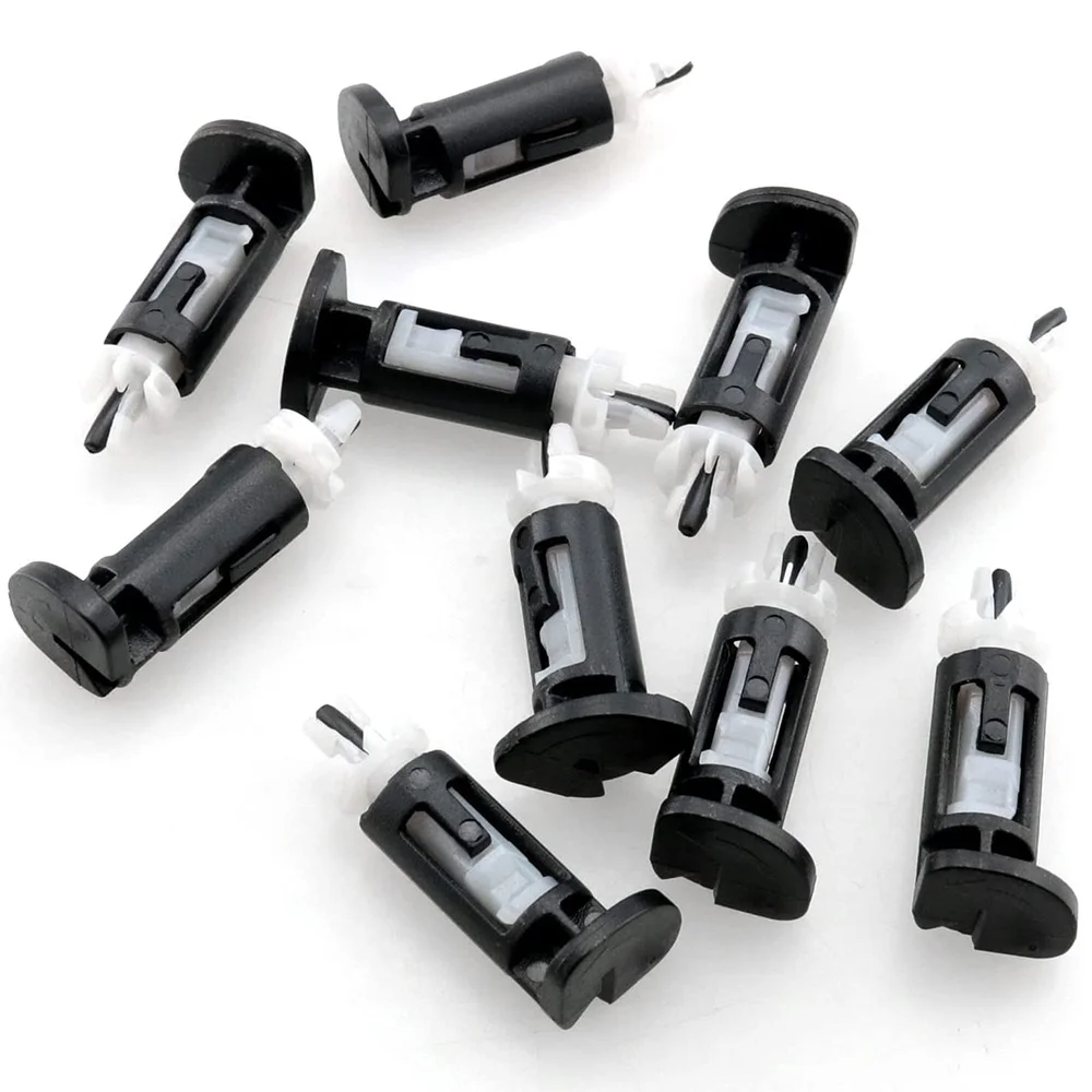10Pcs Plastic Mounting Clip for 4 Way CPU Coolers for Quick Release Fasteners