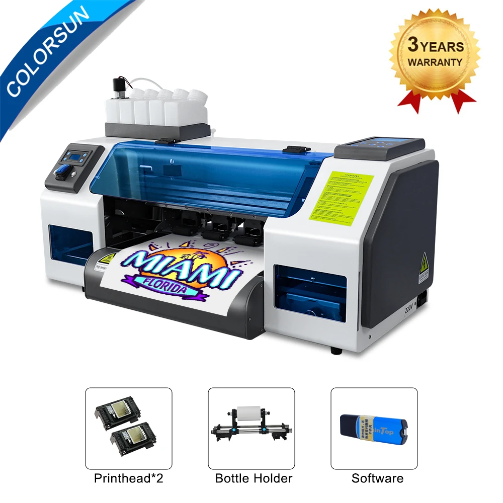 Colorsun A3 DTF Printer A3 DTF PET Heat Transfer TShirt Printer Direct