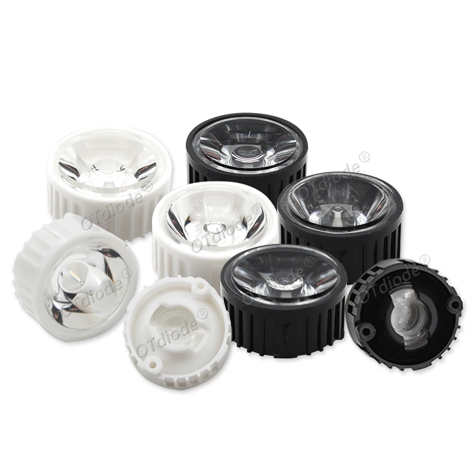 10 Lenti Collimatore Per LED 20mm 30° - PMMA Trasparente Alta Trasmissione 95% Per Fari E Lampade Fai-da-te - 4