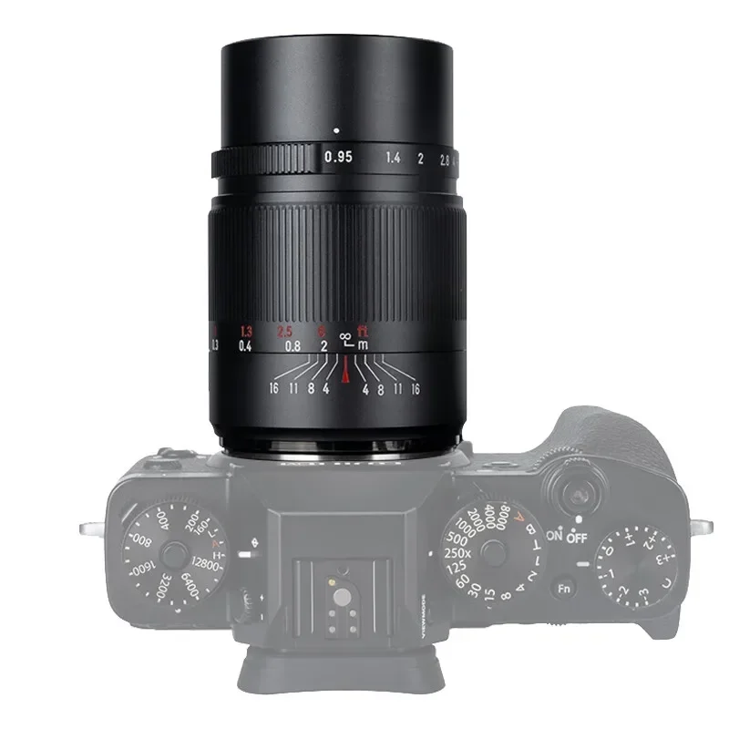 7artisans 25mm F0.95 APS-C 대구경 초광각 프라임 카메라 렌즈 ( E, 후지 X 마운트용, 인물 사진 촬영용)
