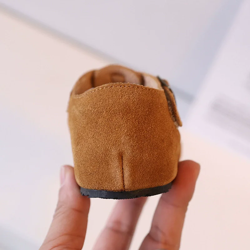 Baby Shoes Kids Shoes Children Sandals Kids Sandals Beach Shoes Suede Leather Girl Sandals Soft Cowhide Summer Children Beach Shoes Genuine Leather Baby Boys Gladiator Sandals