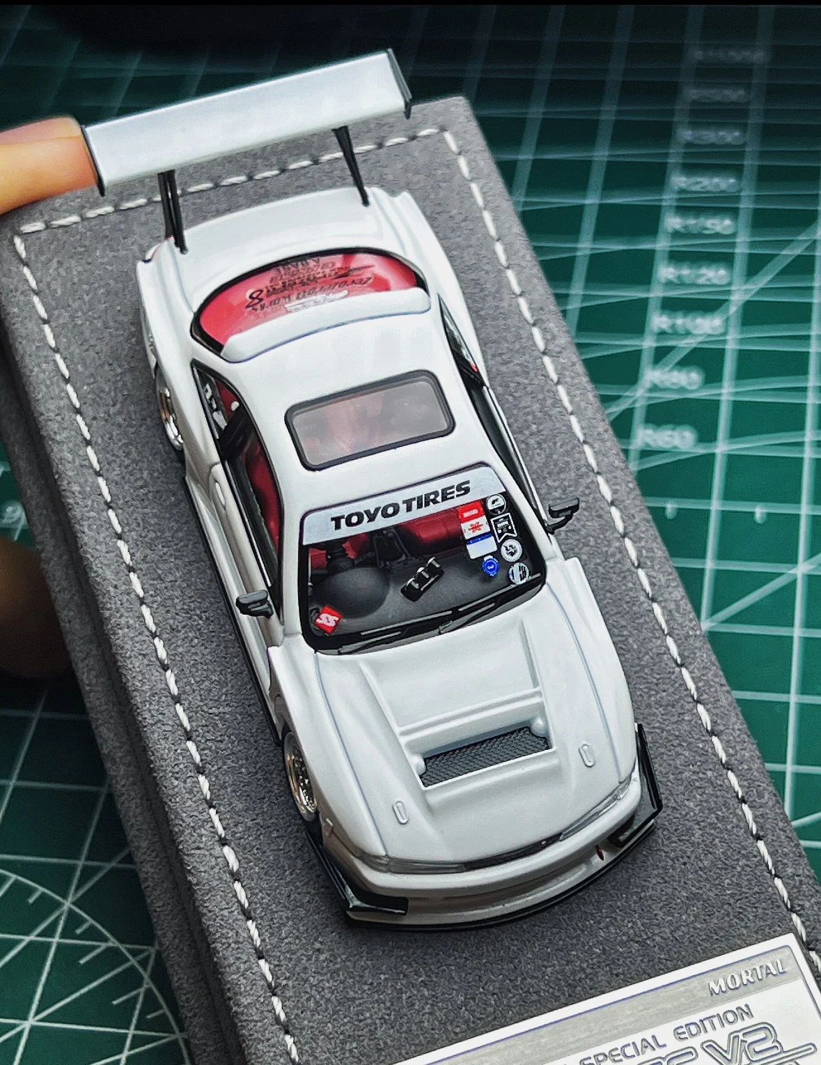 모탈 1:64 실비아 S14 APA XPO 2025 포산 전시회 한정판 다이캐스트 모델카