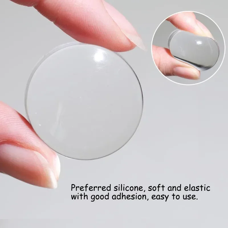 Nail Stamper Jelly Silicone Printing Nail Polish Stamping French Tip Nail Stamp Template with Scraper Manicure Stencil Tools Set