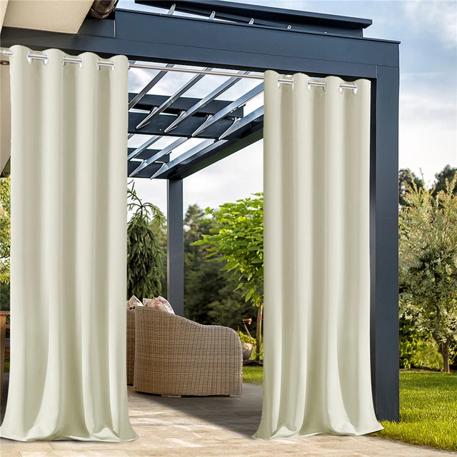 310cm di altezza impermeabile 80% Backout tende da esterno per Patio tende  Gazebo con isolamento