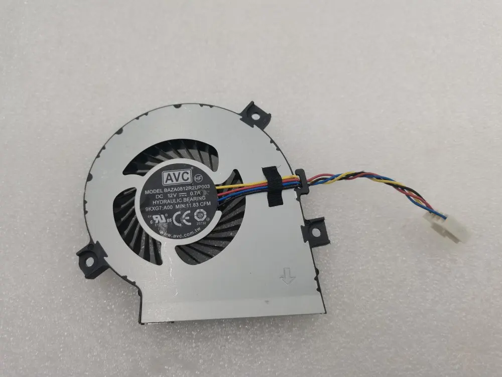 

BAZA0812R2UP003 9KXG7 All-in-one Cooling Fan PVB070E12H-P01 DC12V 0.95A 9KXG7-A00 DP/N 09KXG7