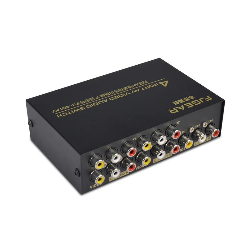 AV   ȣ ռ ġ ڽ, HDTV LCD DVD 3 RCA ó, ̵ ġ 4  1 ñ, 4 in 1 out