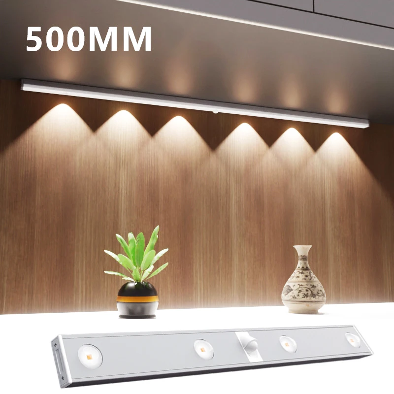 Indoor Ultra Thin LED Light Lamp PIR Motion Sensor Wireless USB