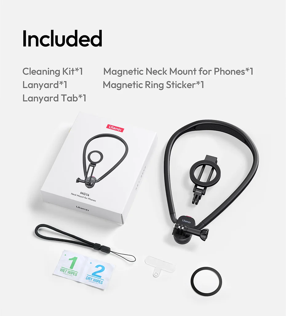 Magnetic Neck Mount for Gopro for Insta 360 for DJI Omso Action Camera Smartphon