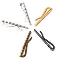 1Pc Metal Bifold Money Clip Bar Wallet Replace Parts Spring Clamp Cash Cheque Holder  For Pocket 75mm/3 inch 1