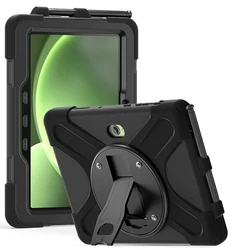 360° Rotation Tablet Case with 4 - Screw Hole Cover for Active4 Pro 10.1 (Black)