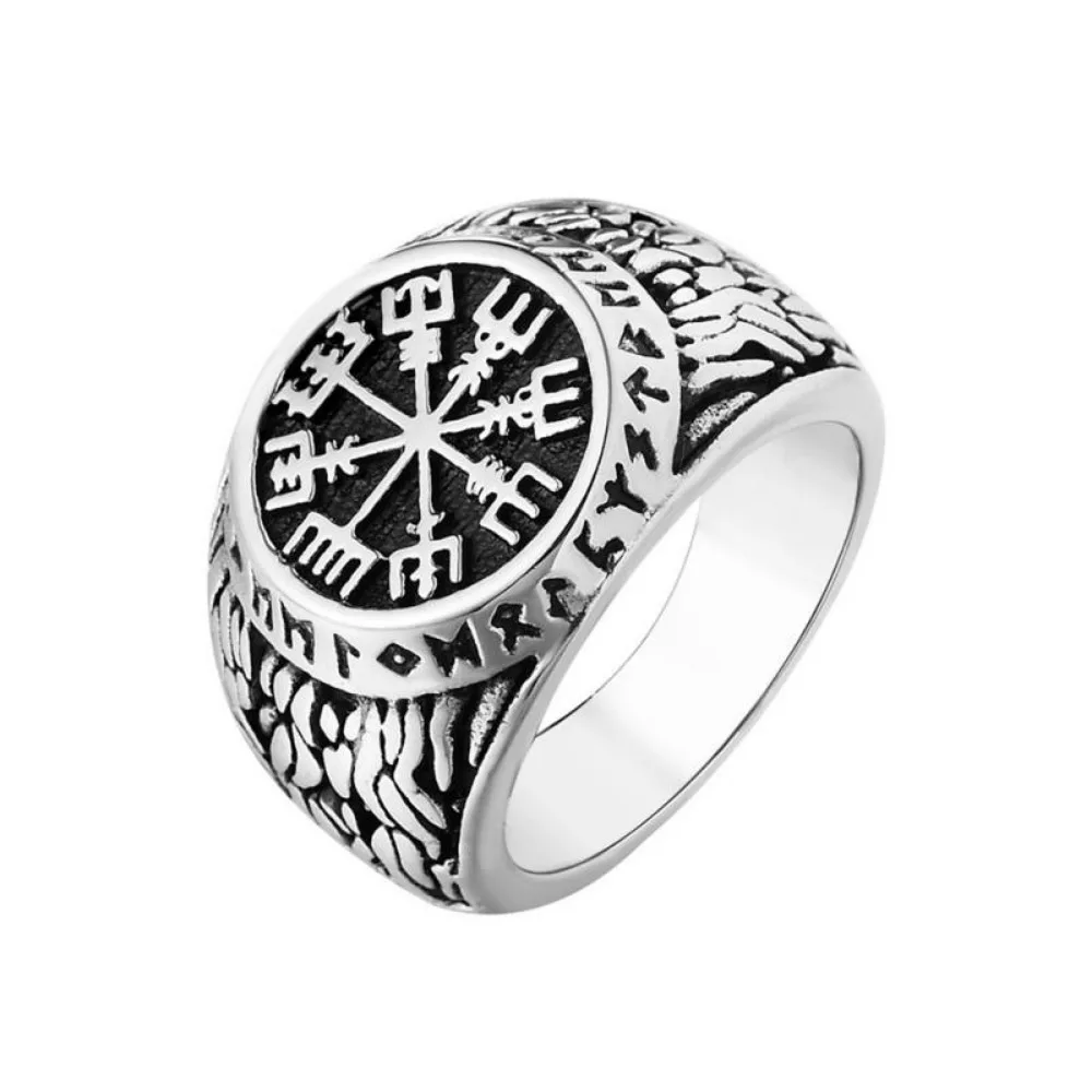 Viking Rune Stamp Scandinavian Ring Men's Domineering Punk Nordic Amulet Jewelry Accessories ring set,gold color rings,stainless steel ring,tibetan silver rings,signet ring,finger watch ring,finger ring,gold color ring,chain ring,half face ring,amethyst zirconia ring,silver ring,opening ring,fidget spinner ring,sparkling heart ring,tungsten ring,adjustable rings,zircon crystal ring,wedding rings,moissanite diamond ring,color change ring,wedding ring,ceramic ring,animal ring