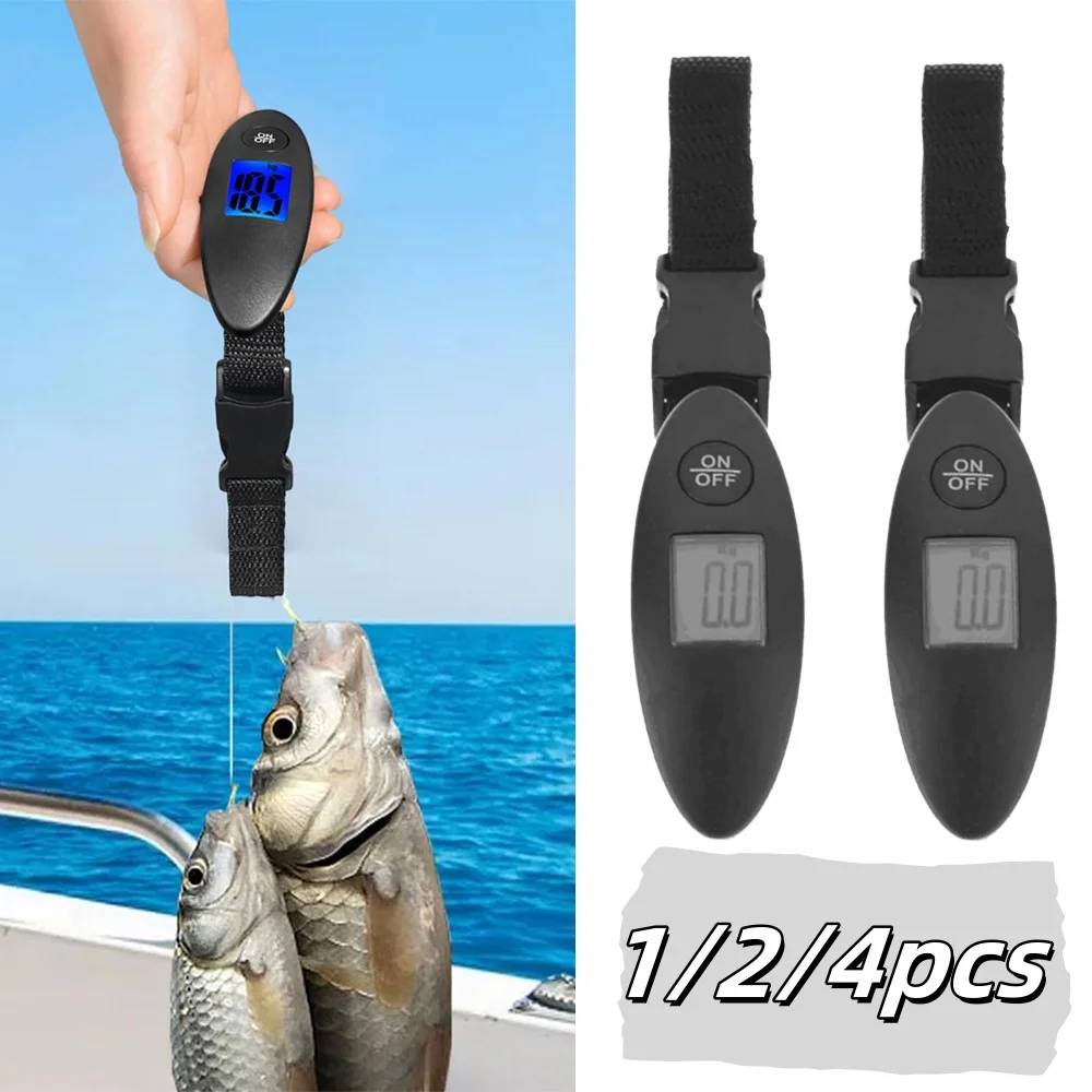 Balance accrochage LCD numérique portable 40kg/100g affichage électronique voyage pèse-bagages pêche