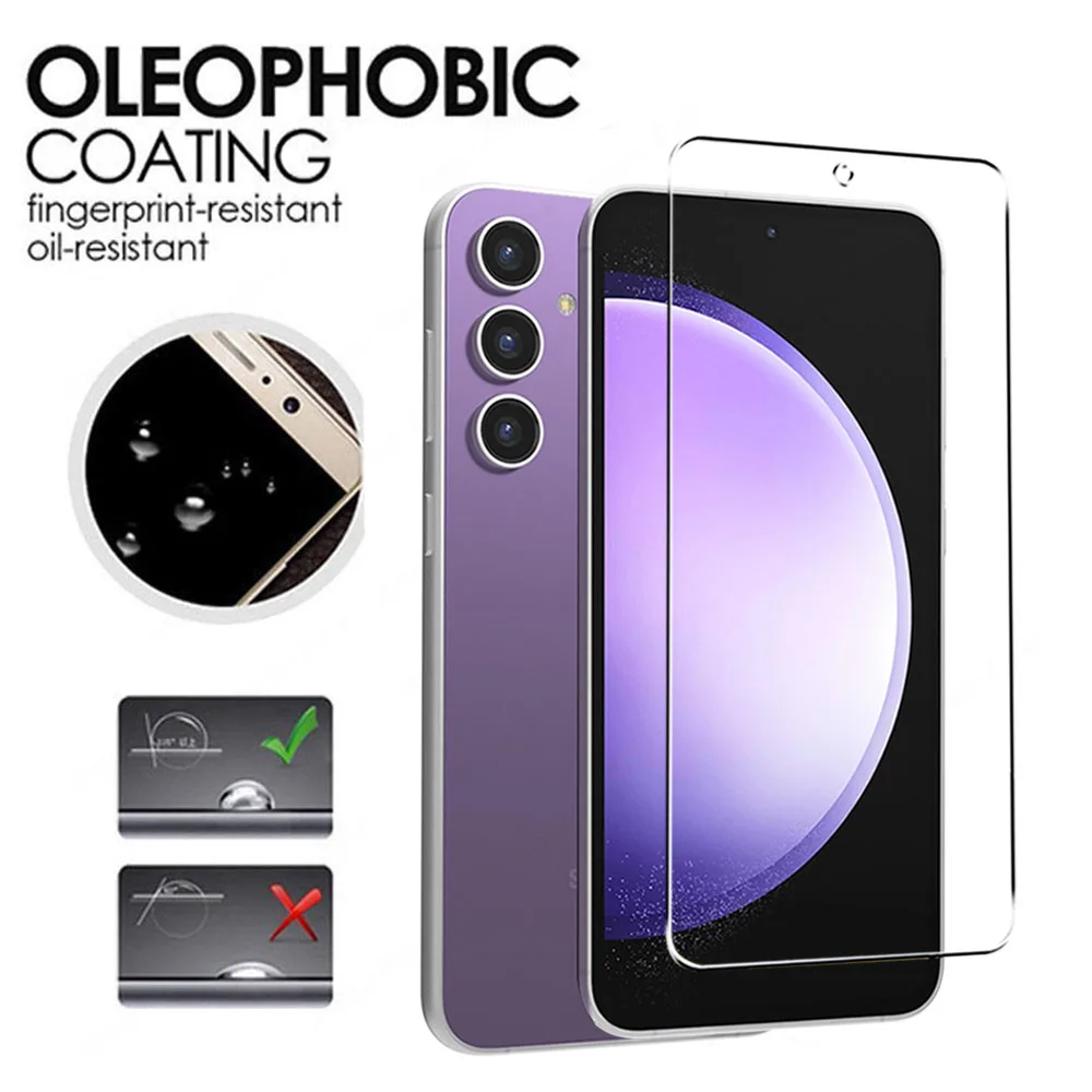 Premium 4-in-1 Tempered Glass Screen & Camera Lens Protector