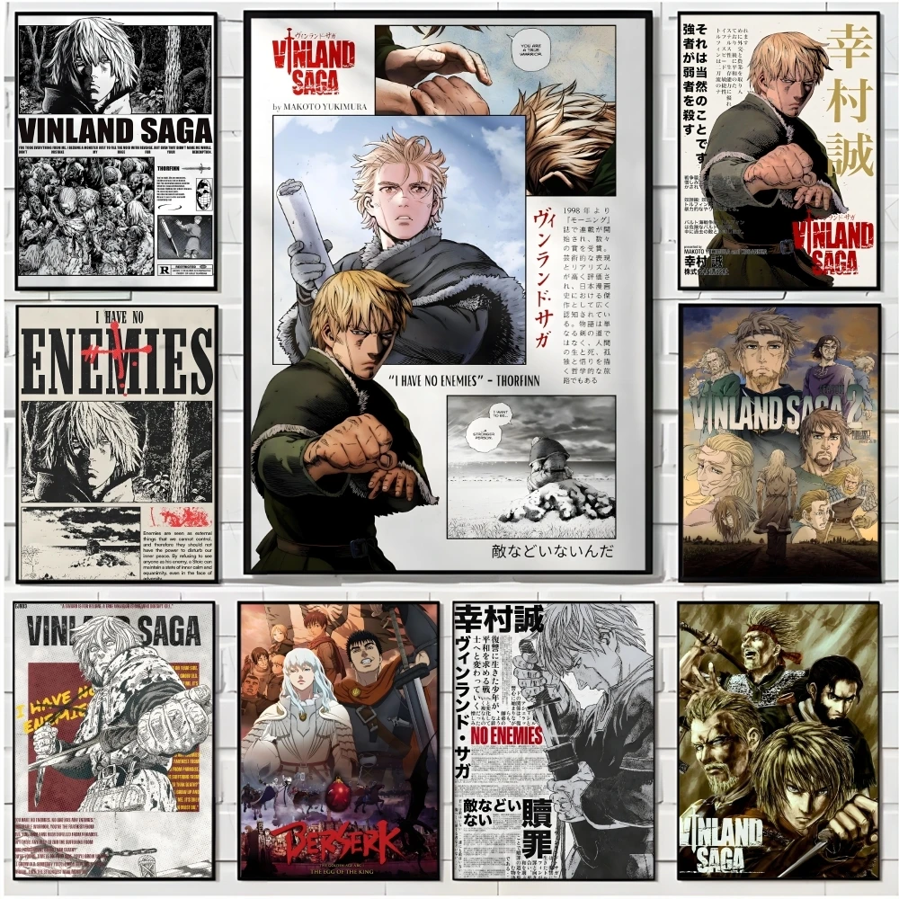 Vinland Saga Decorative Wall Art Poster