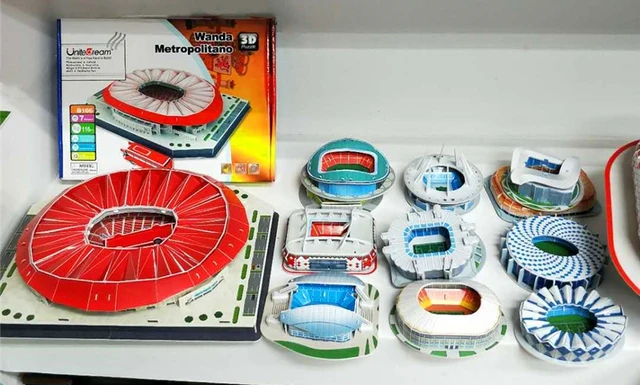 Puzle 3d 3D Puzzle Football Stadium DIY Famous Football Stadium