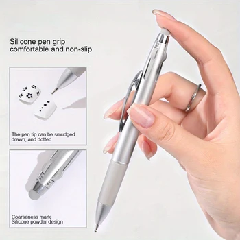 Nail Dotting Pen Nail Art Dotting Tools in Ballpoint Pen Design Nail Art Tip Dot Paint Manicure Kit for Dot Drawing Home Salon 1