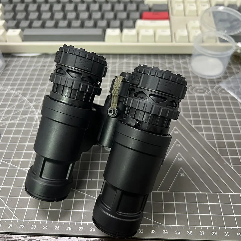 Aluminium Metall Schutz Objektiv Abdeckkappe Lichtschild für Nachtsicht NVG PVS14 / PVS31 GPNVG18 – Detail 32