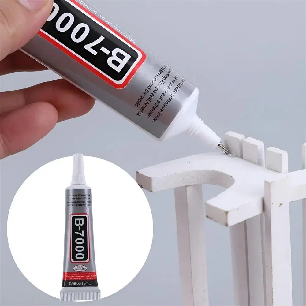 15ML 50ML 110ML B-7000 Clear Contact Phone Repair Adhesive Universal Glass Plastic DIY Glue T7000 with Precision Applicator Glue 3