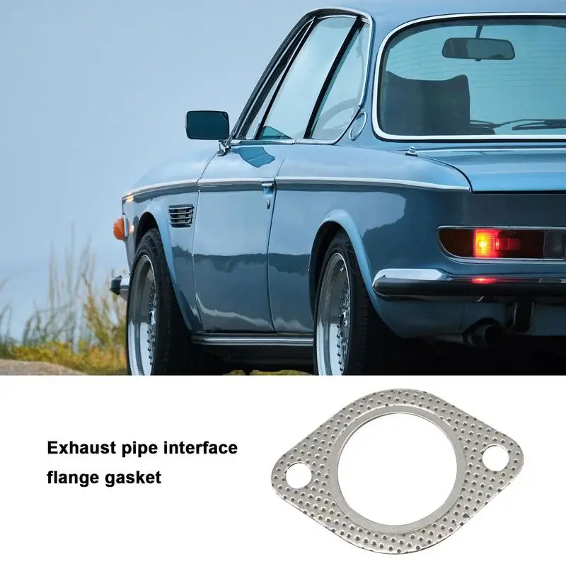 Exhaust Gasket High Temperature Car Exhaust Flange Auto Exhaust Sealing Pad Muffler Gasket