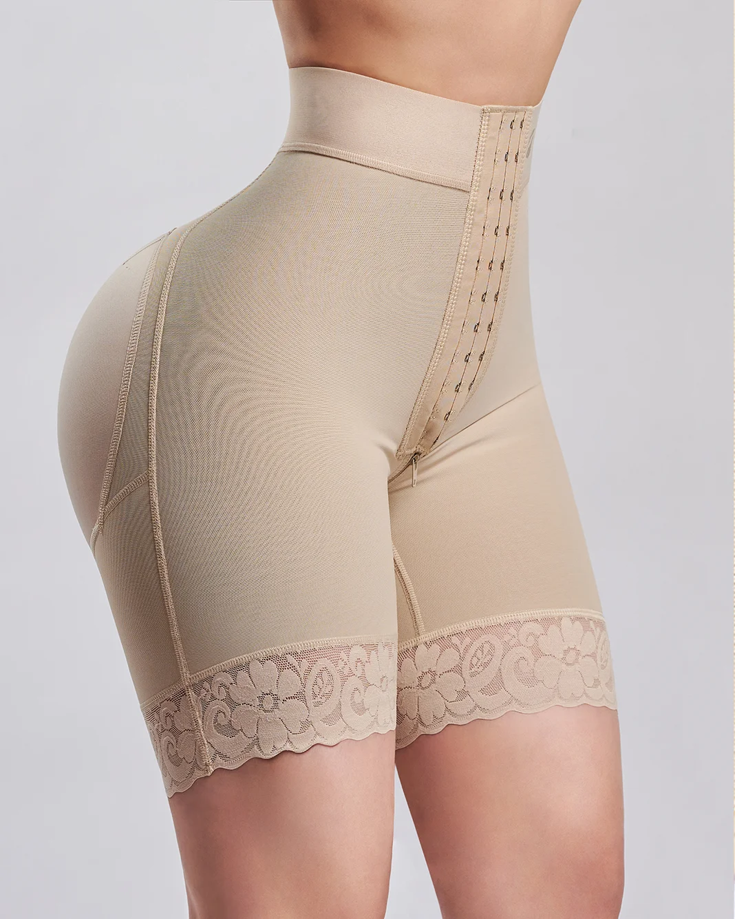 Fajas High Waist Compression Shapewear Butt Lifter Belly Control Push Up Shorts Postpartum Figure Girdle Waist Trainer