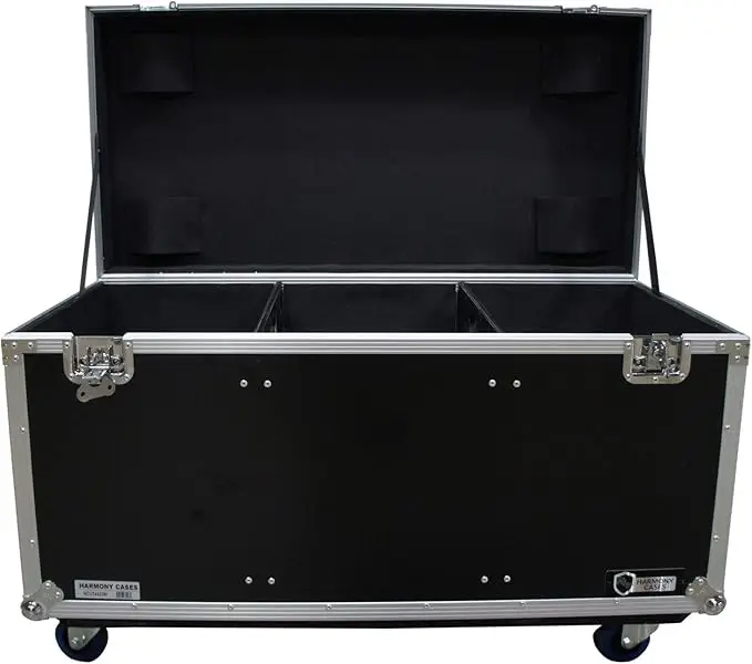 HCUT4422W Pro Audio DJ Touring 44x22x22 Utility Road Trunk Case Wheels 2