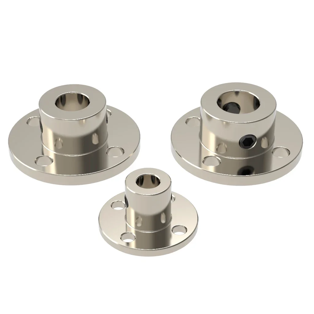 Rigid Flange Coupling Shaft Coupler Shaft Connector Motor Guide 5-15pcs/lot