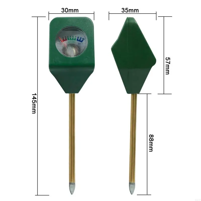 Dial Type Soil Moisture Meter Small Plants Moisture Tester Portable Plant Water Meter Plants Hygrometer Compact Size