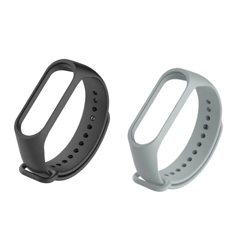 ตัวเลือกสินค้า สายนาฬิกา Mi Band 7/6/5/4/3 ซิลิโคน ยืดหยุ่น ใส่สบาย