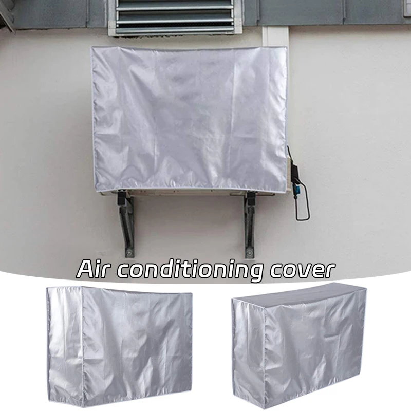 Air Conditioning Cover Sun Household Protection Anti Dust Waterproof Main Unit Protective Cover Case
