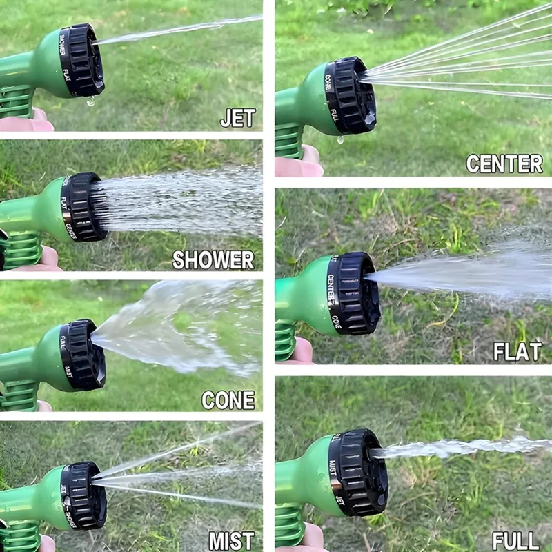 High-Pressure Expandable Magic Hose Cleaning Water Gun Garden Hose Car Wash Pipe