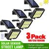 3/2/1Pcs Solar Sensor Split Wall Lamp 3 Mode Waterproof Motion Garden Street Lights Solar Lamp Garden Light 160/120/100COB 1