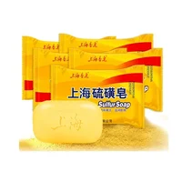 Shanghai Sulfur Soap Oil-Control Lackhead Cover Soap 85g Cleanser Chinese Traditional Skin Care 1