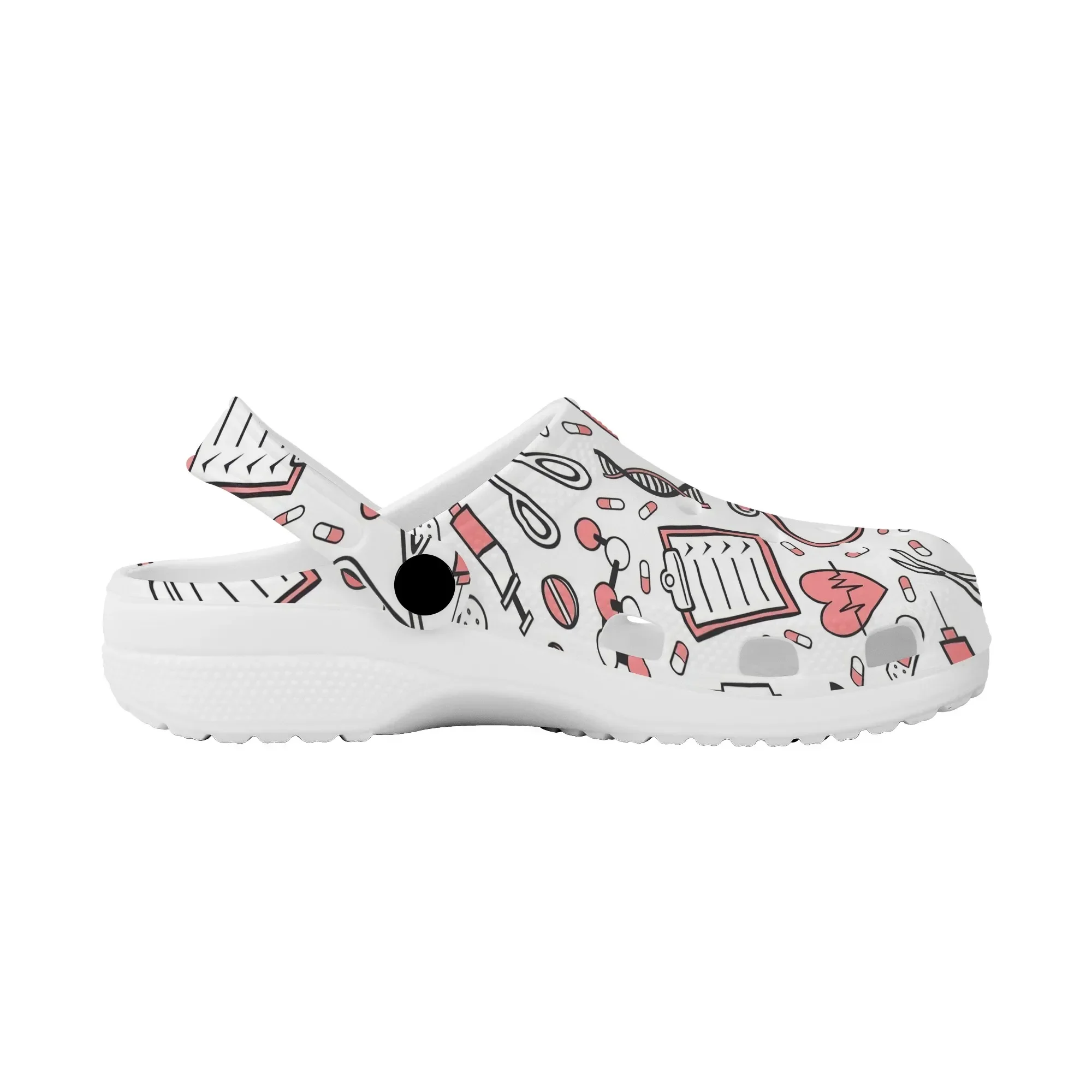 Medical Hospital Work Light Sandals Nursing Shoes Adult Non-slip Outdoor Indoor Home Breathable Comfortable Slippers Heel Straps