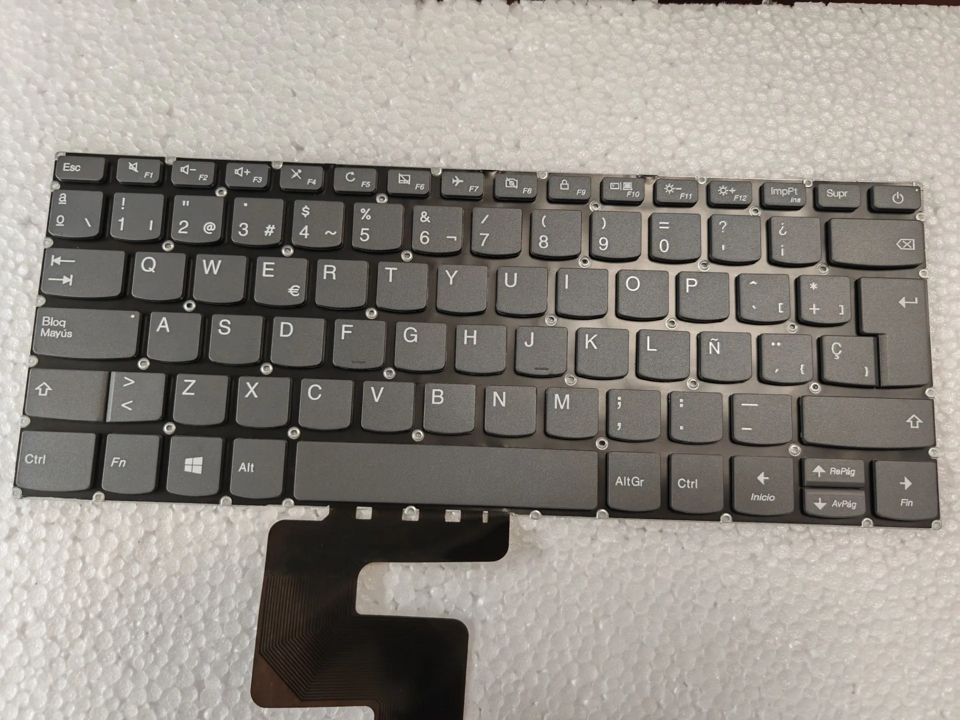 Teclado Espanhol para Lenovo Ideapad 32014isk 320s-14ikb 320s-14ikbr S145-14ast S145-14igm S145-14ikb S145-14iml V130-14ikb