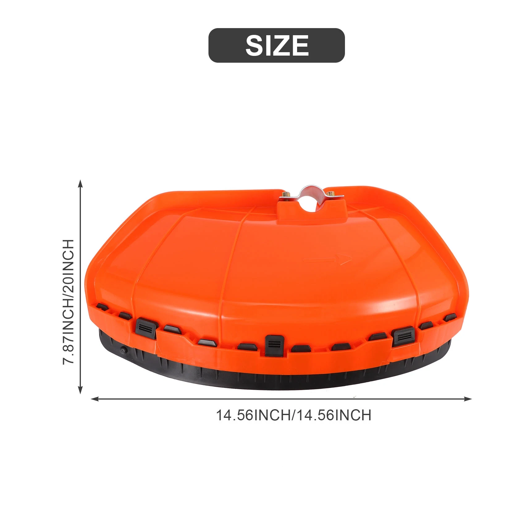 Copertura Antipolvere Per Decespugliatore - In Plastica Arancione, Per Diametri 26mm O 28mm, Protezione Pioggia E Neve - Foto 5