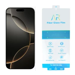 Enhanced Transparency Anti - Reflection Screen Protector - Soft Fiber Glass Film - 2Pcs