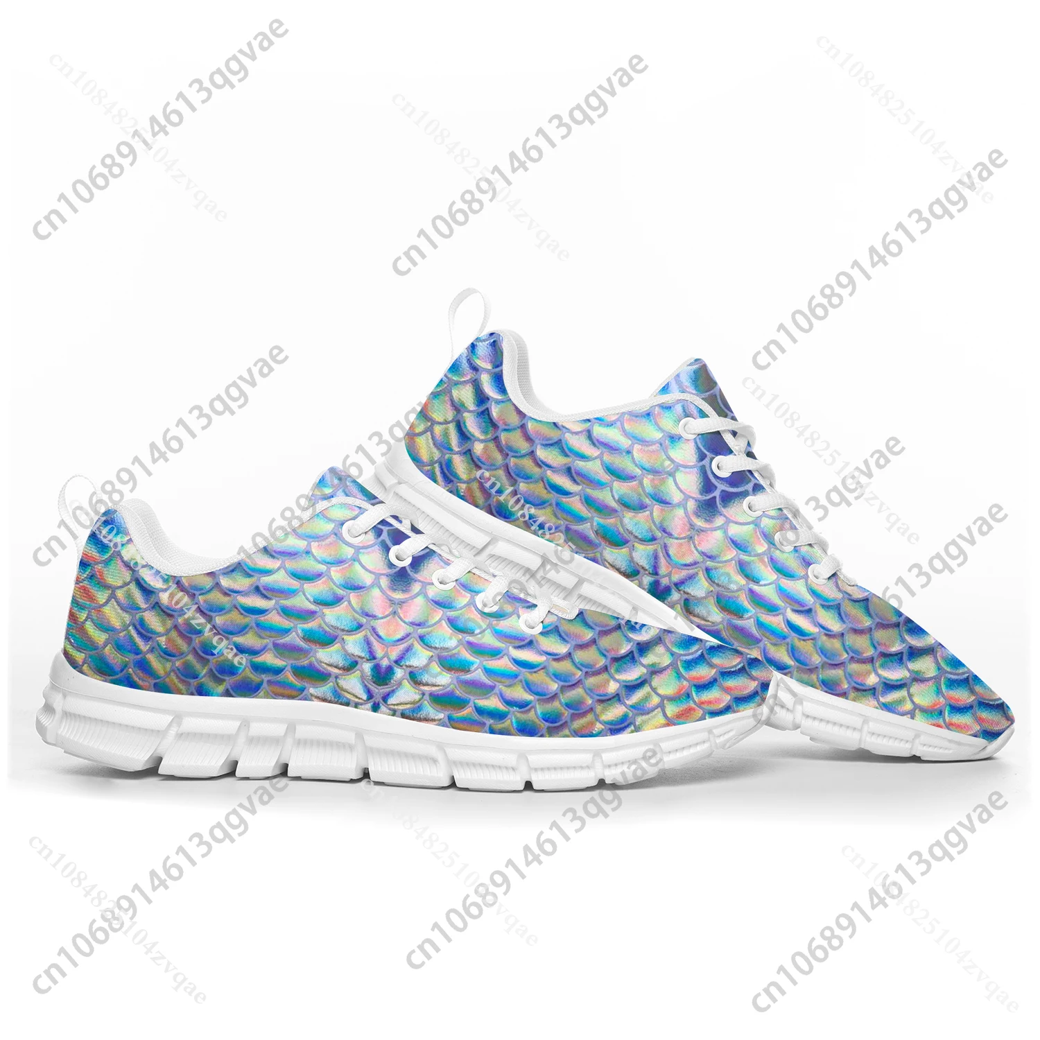 Fish Scales Sports Shoes Mens Womens Teenager Kids Children Customized Sneakers Casual Tailor-Made Shoe High Quality Couple