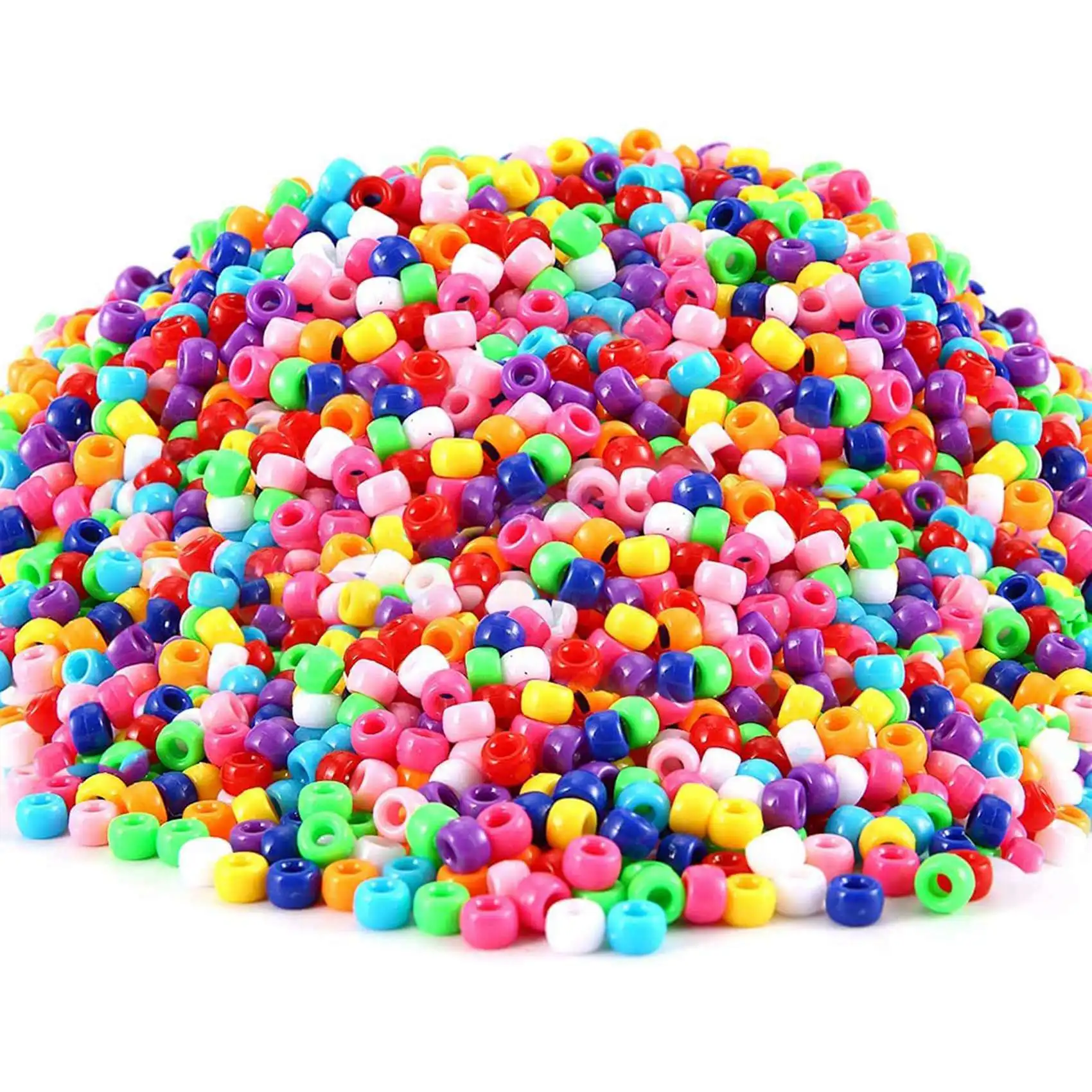 

Разноцветные бусины-браслеты из пони, оплетенные бусины, Детские бусины для рукоделия, акриловые бусины, тканые Бусины для фотографий