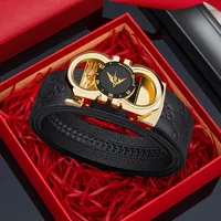 Men's fashionable automatic buckle waistband, casual belt, personalized and versatile, high-end belt