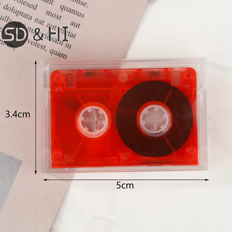 5*3.4CM Standard Cassette Blank Tape Player Empty 60 Minutes Magnetic Audio Tape Recording Speech Music Recording