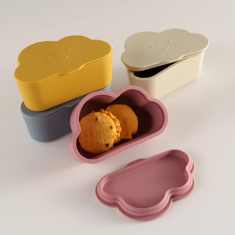 Baby Food Container Infant Fruit Breast Milk Storage Box Cartoon Shape ​Crisper Baby Food Container Storage Baby Snack Box 2