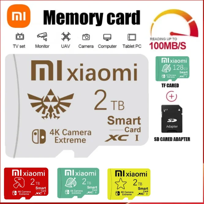 XiaomiMicroTFSDCard2TB1TBNewOriginal128GB256GB512GBMemory