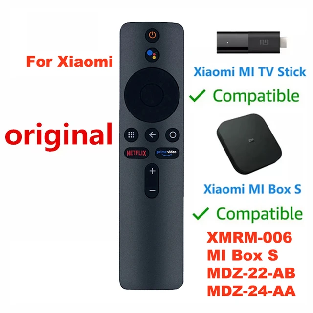 Mando a distancia por voz para Xiaomi MI TV, XMRM-010 Original con  Bluetooth, para Smart TV 4S, Android, MI P1 32, MI Box, nuevo - AliExpress