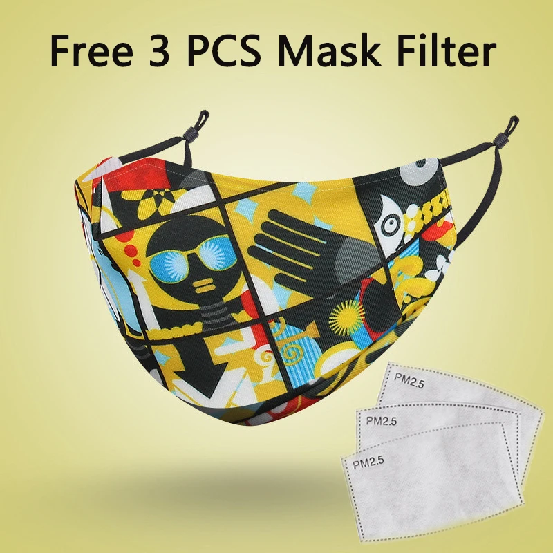 Enhanced Anti-Pollution Face Mask with Multi-Layer Protection & Breathable Comfort