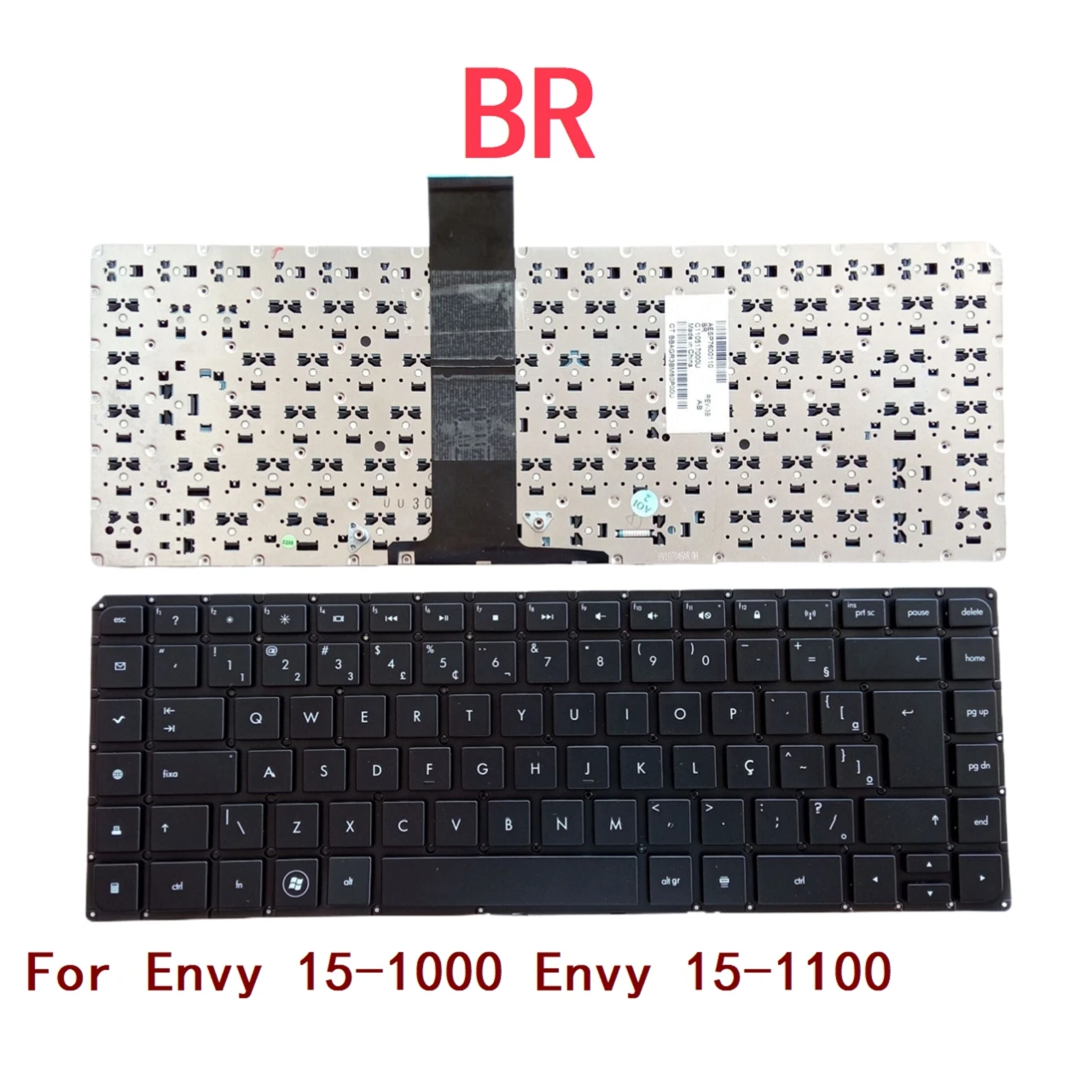 

Новая Бразильская Клавиатура для ноутбука HP Envy 15-1000 Envy 15-1100, замена для ноутбука и ПК