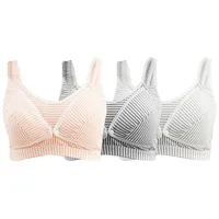 Pregnant Thin Collection Underwear With Front Button Opening For Breastfeeding Convenient For Breastfeeding Nursing Bras 1