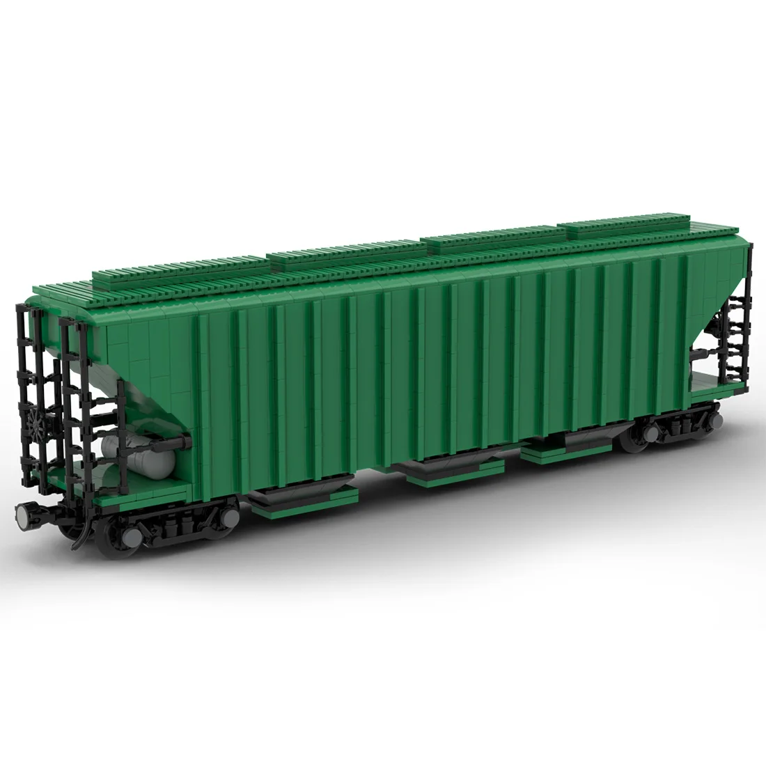 

Authorized MOC-58577 Old Grain Car 1038parts City Trains Building Blocks MOC Set