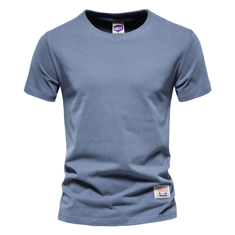 cotton t shirts 100% Cotton Long Sleeve T shirt For Men Solid Spring Casual Mens T-shirts High Quality Male Tops Classic Clothes Men's T-shirts shirt T-Shirts